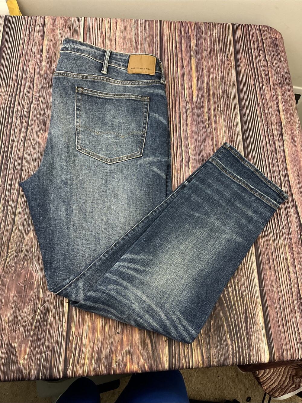 American Eagle Slim AirFlex+ Distressed Jeans Mens 40x32 (Actual 40x32)
